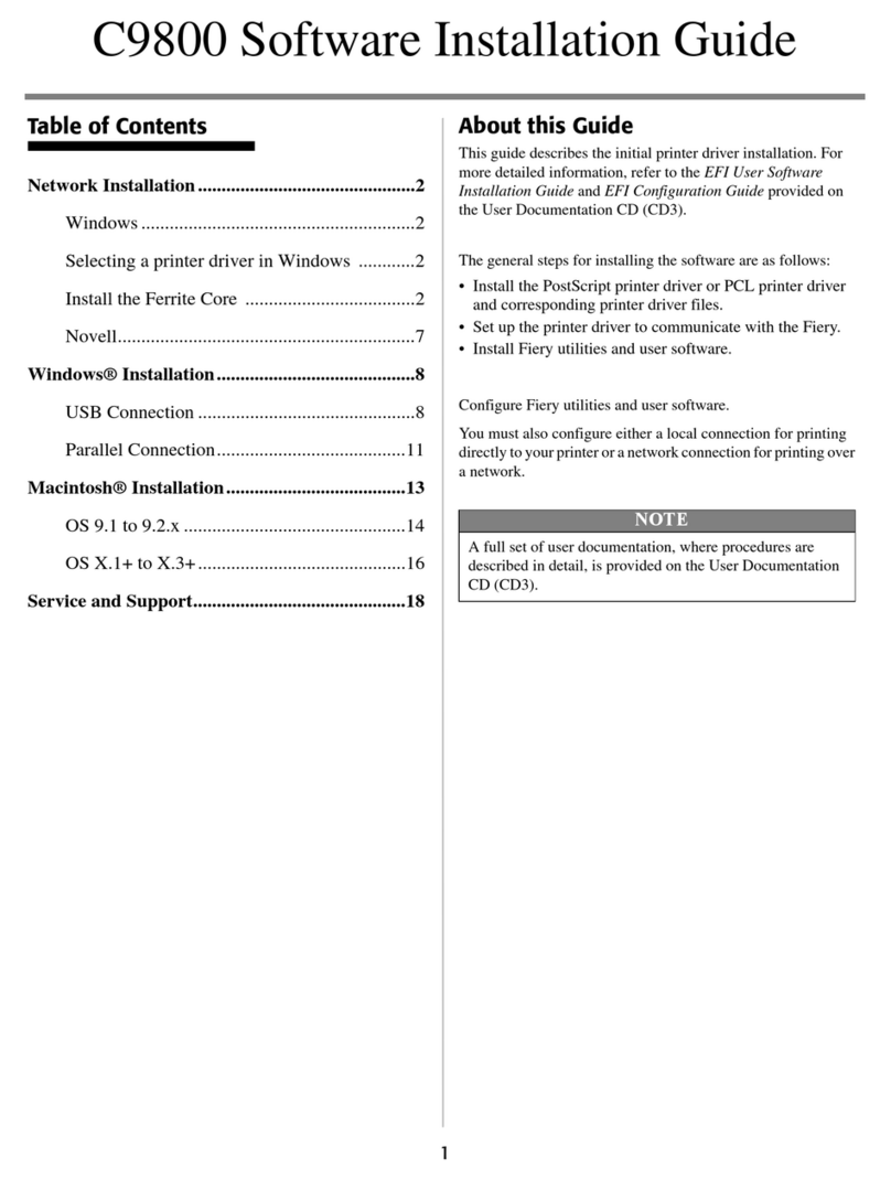 Oki C9800hdn Software installation guide