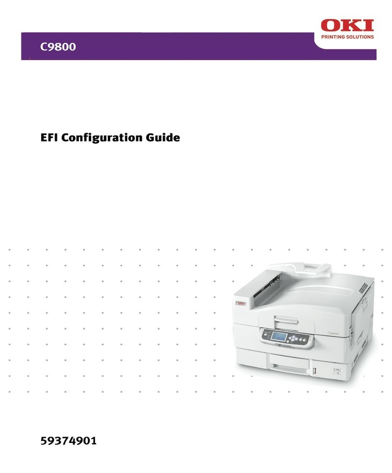 Oki C9800hdn Configuration guide