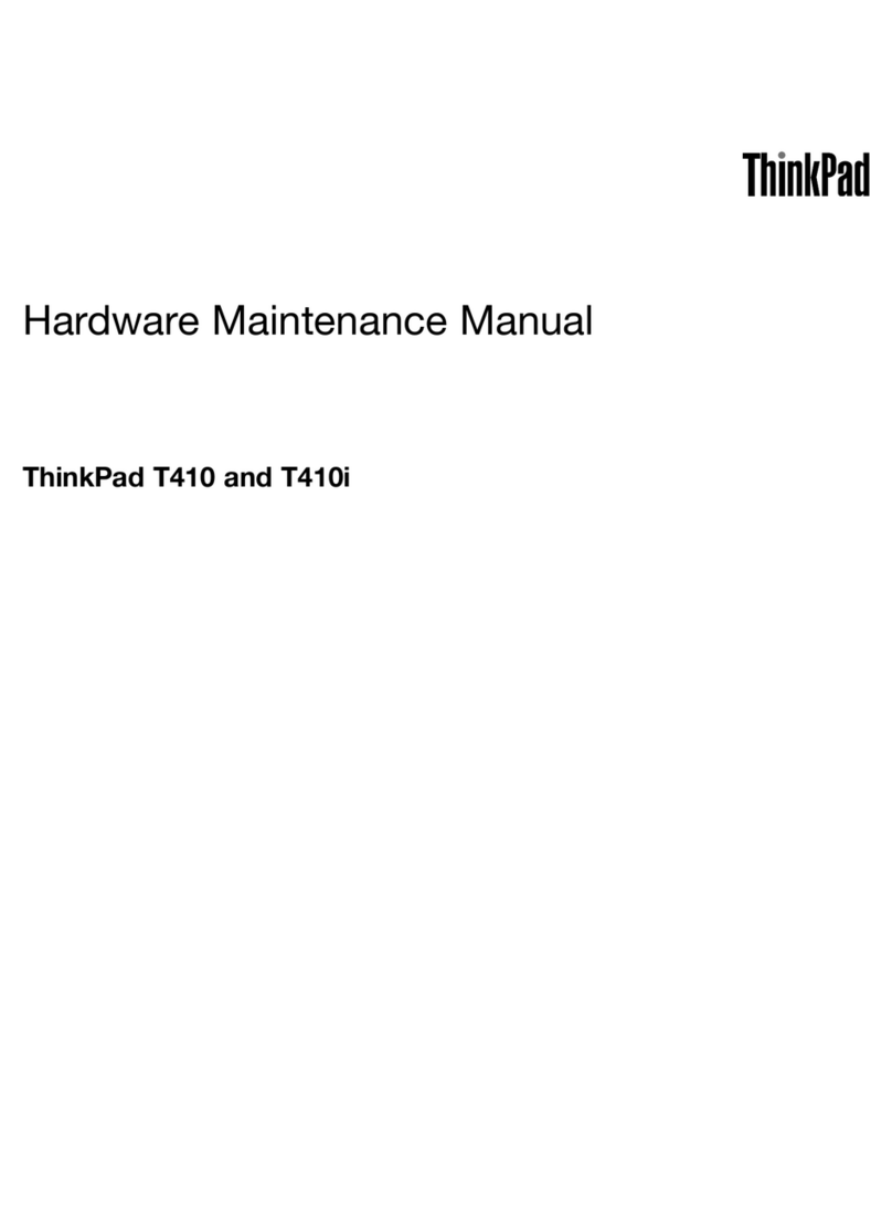 Lenovo ThinkPad T410i Hardware Maintenance Manual