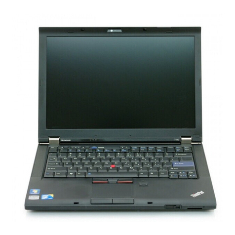 Lenovo ThinkPad T410 User manual