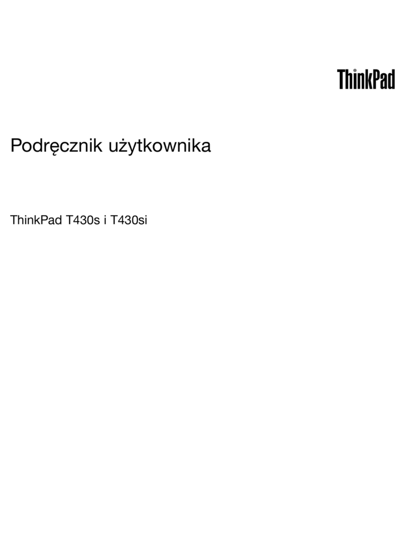 Lenovo ThinkPad T430s Podręcznik użytkownika