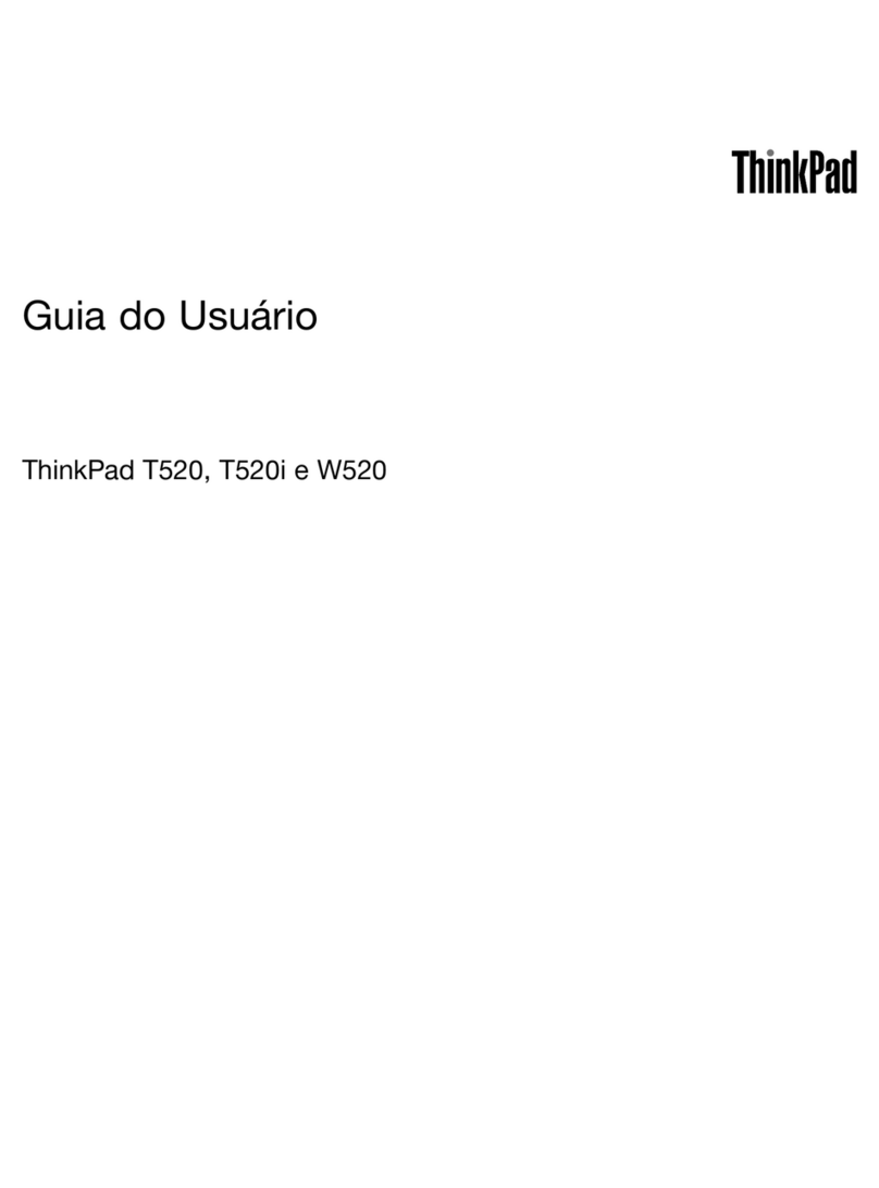 Lenovo THINKPAD T520 Training manual