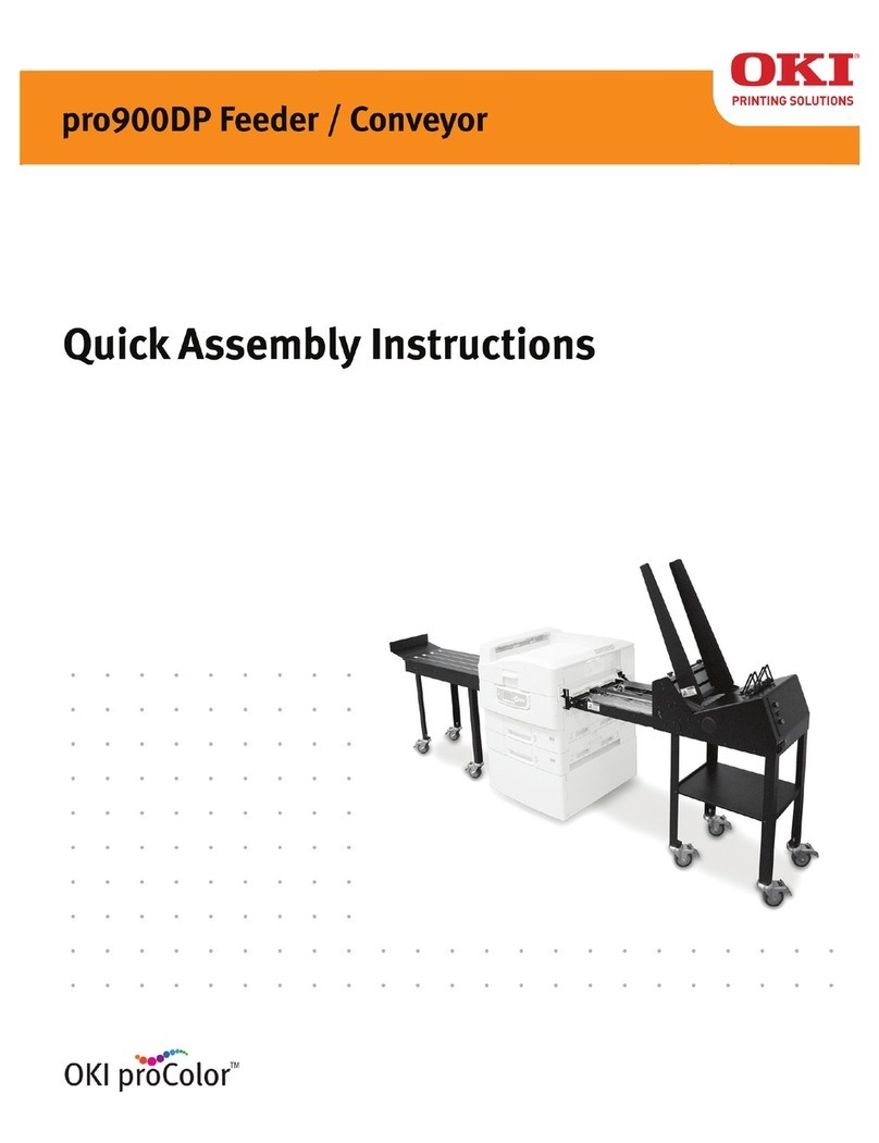 Oki proColor pro900DP Assembly guide
