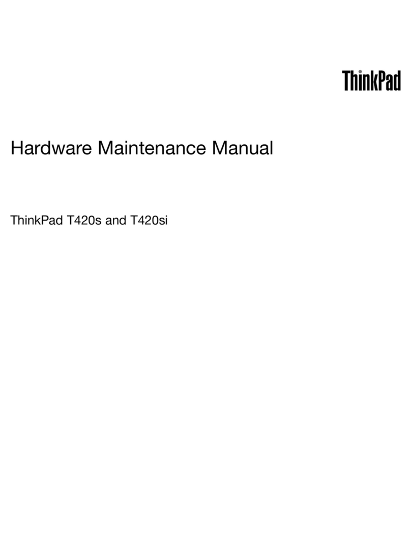 Lenovo ThinkPad T420si Hardware Maintenance Manual