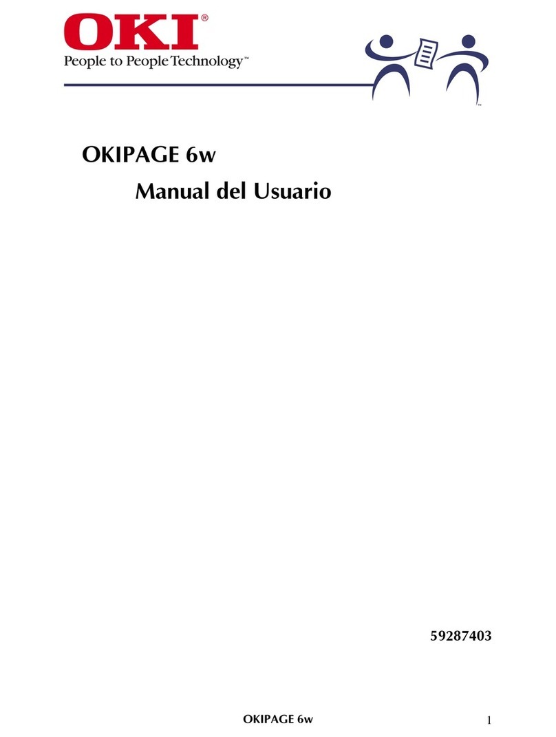 Oki OKIPAGE6w User guide