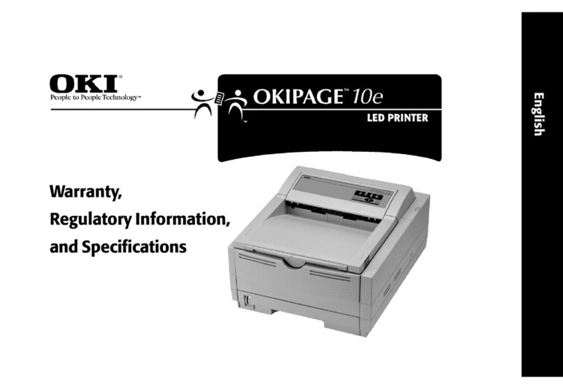 Oki OKIPAGE10e User manual