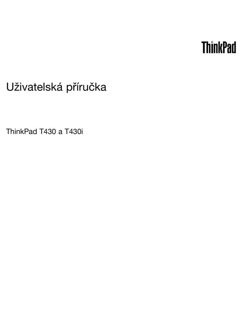Lenovo ThinkPad T430 Manual
