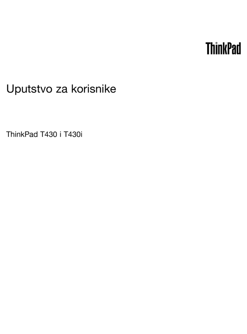 Lenovo ThinkPad T430 Uputstvo za korisnike