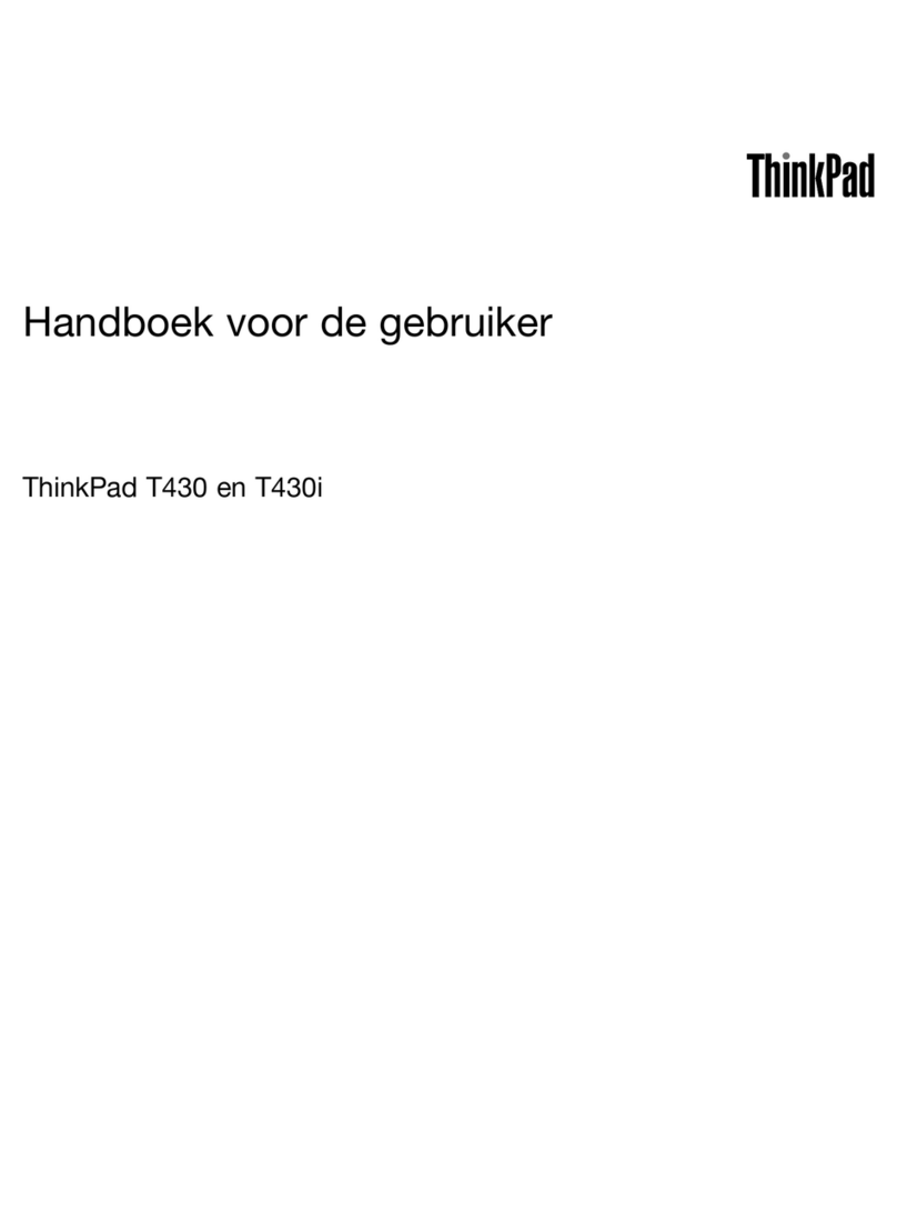 Lenovo ThinkPad T430 Instruction Manual