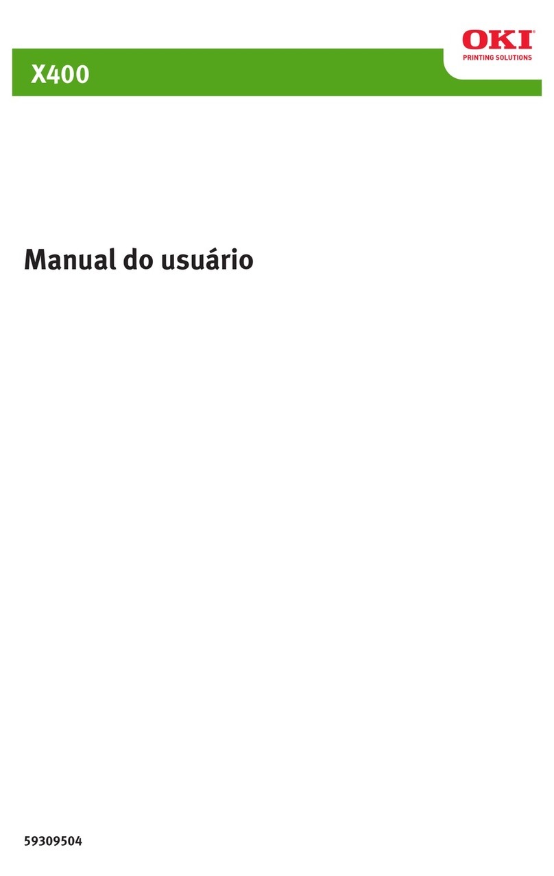 Oki OKIPOS X400 User manual