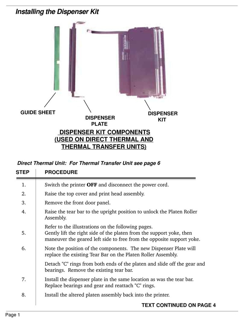 Oki T400 User manual
