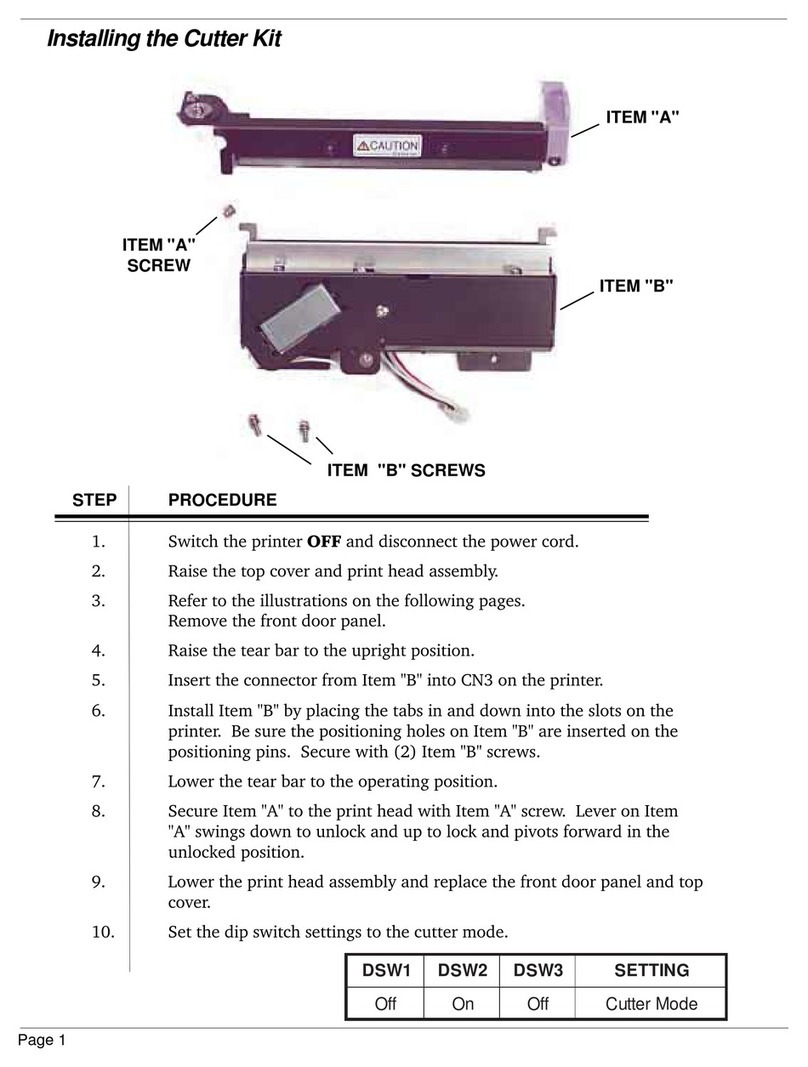 Oki T400 User manual