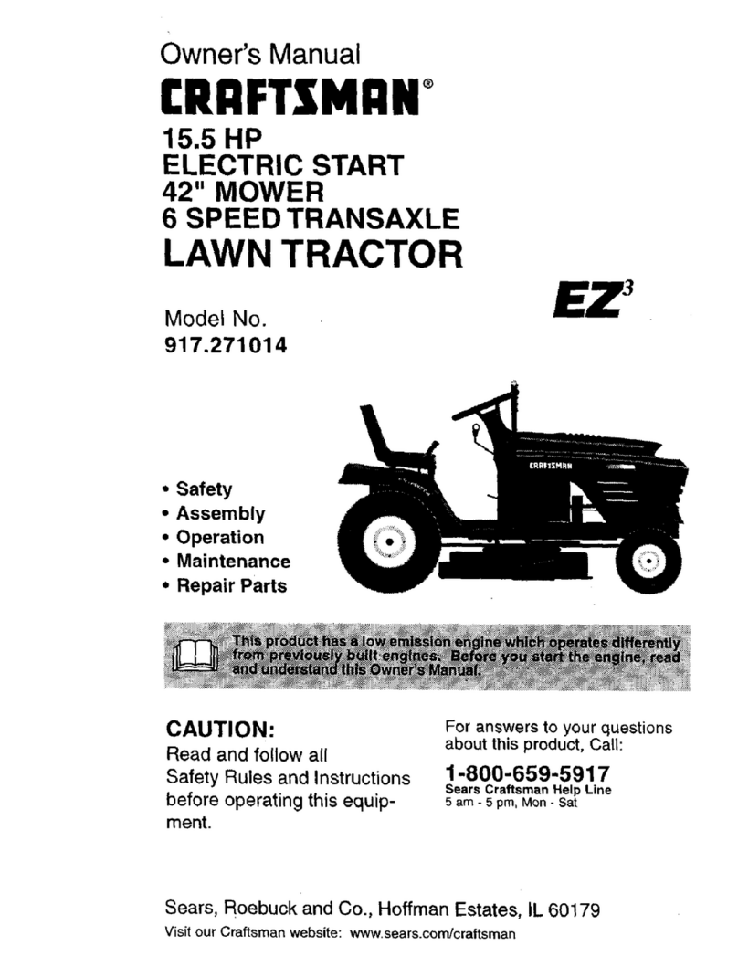 Craftsman EZ3 917.271014 owner's manual