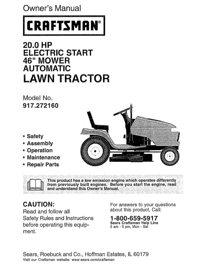 Craftsman 917.272160 owner's manual