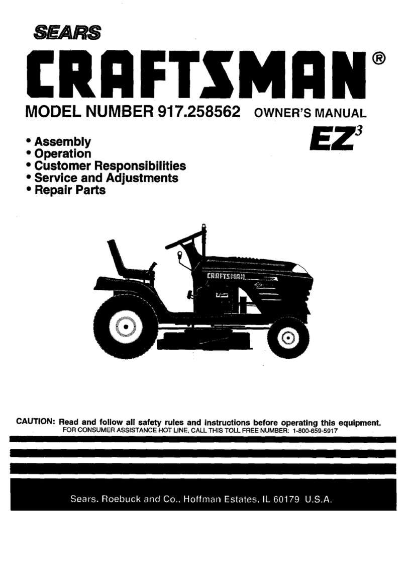 Craftsman EZ3 917.258562 User manual