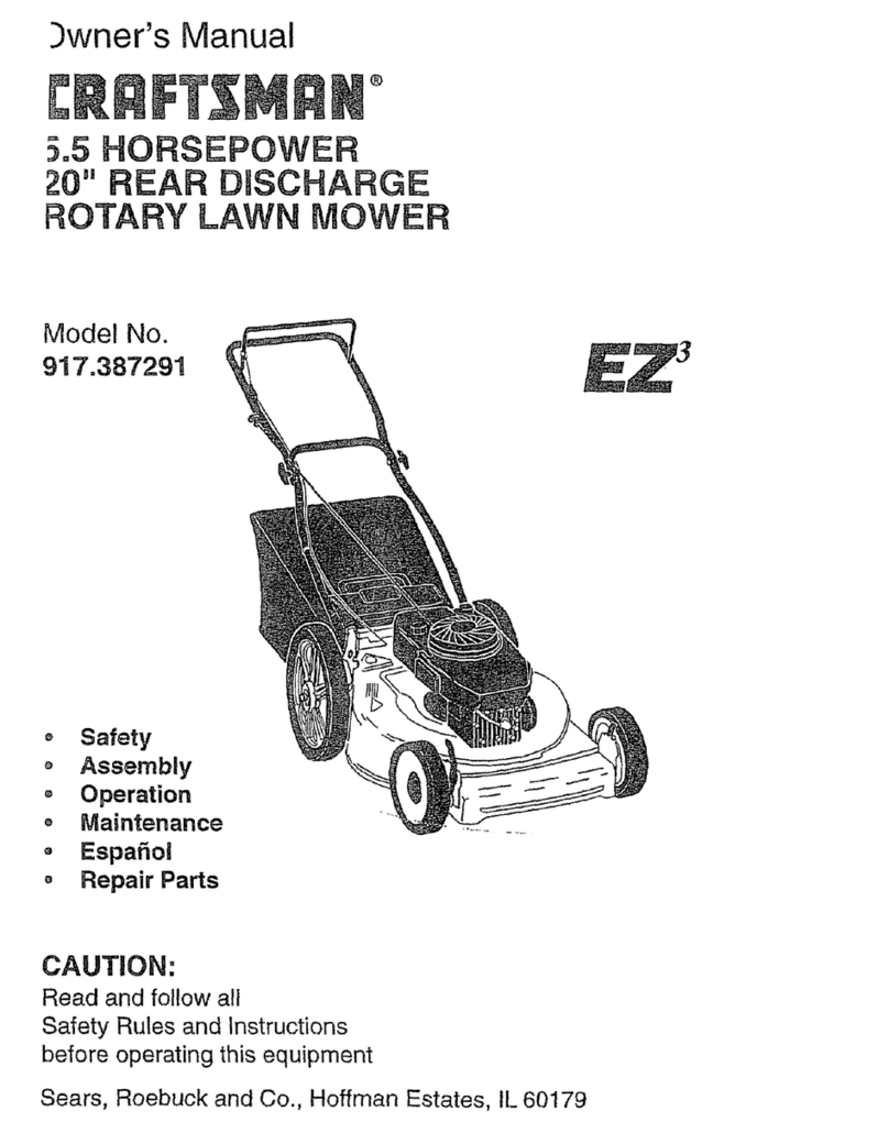 Craftsman EZ3 917.387291 User manual