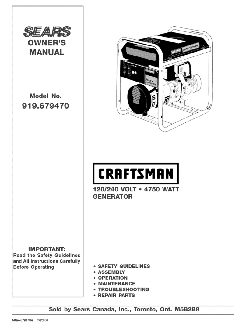 Craftsman 919.679470 User manual