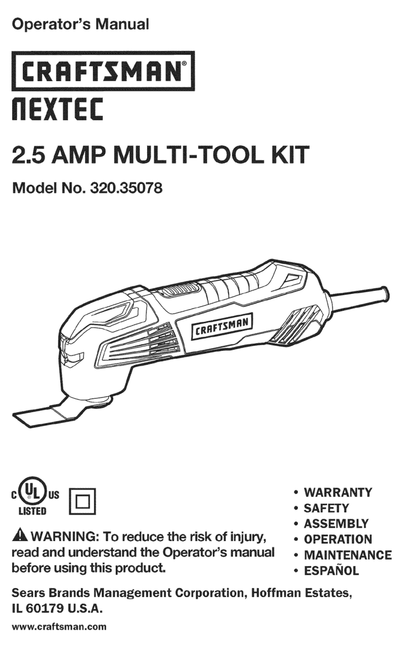 Craftsman NEXTEC 320.35078 User manual