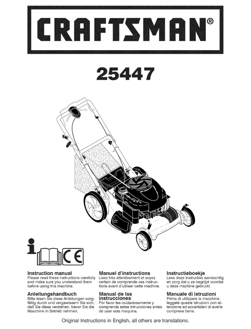 Craftsman 25447 instruction manual