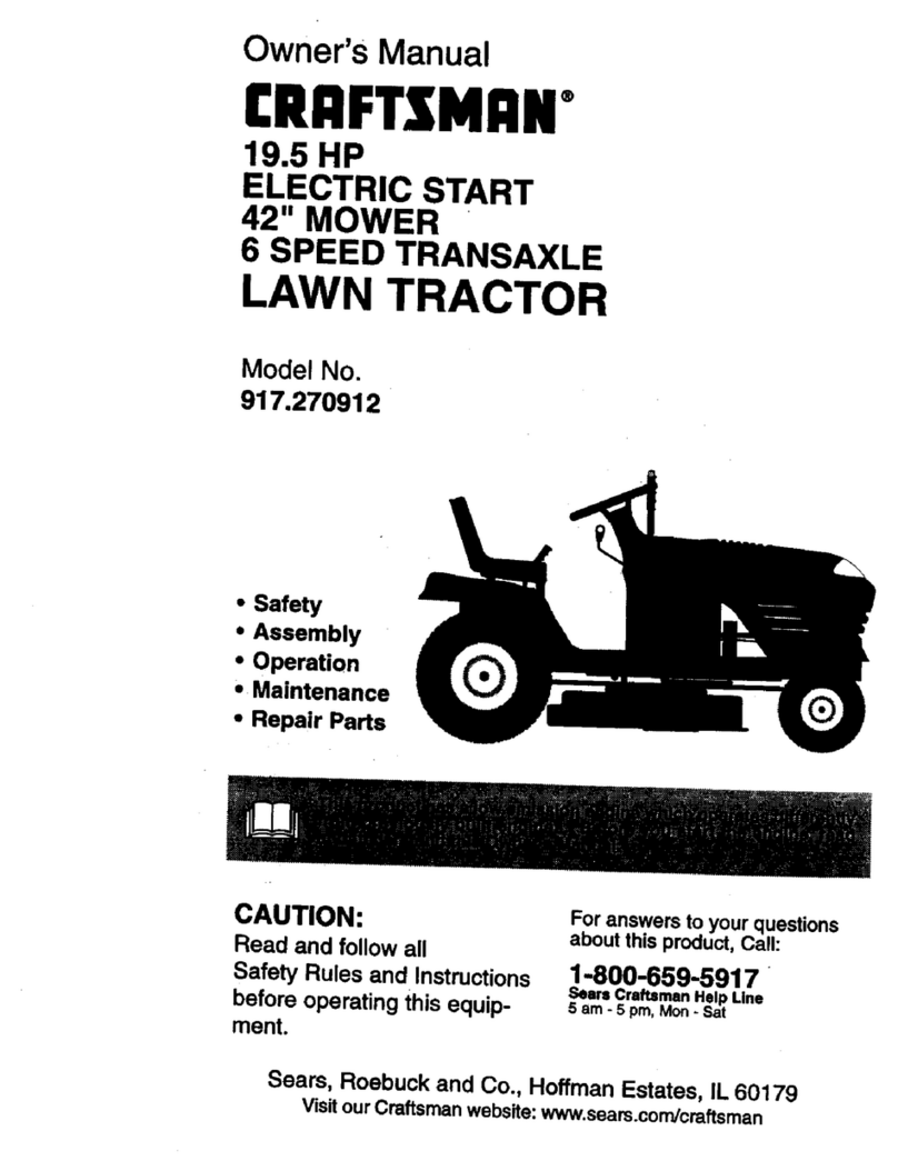 Craftsman 917.270912 owner's manual