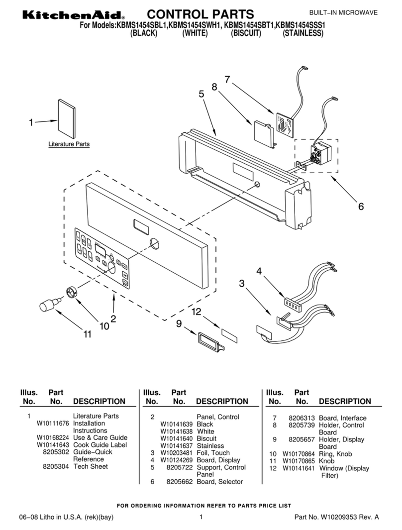 KitchenAid KBMS1454SBL1 User manual