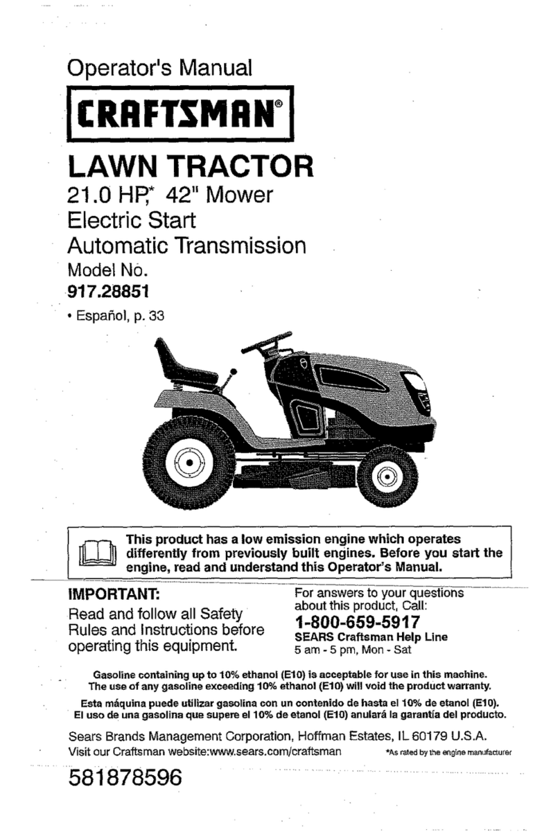 Craftsman 917.26651 User manual