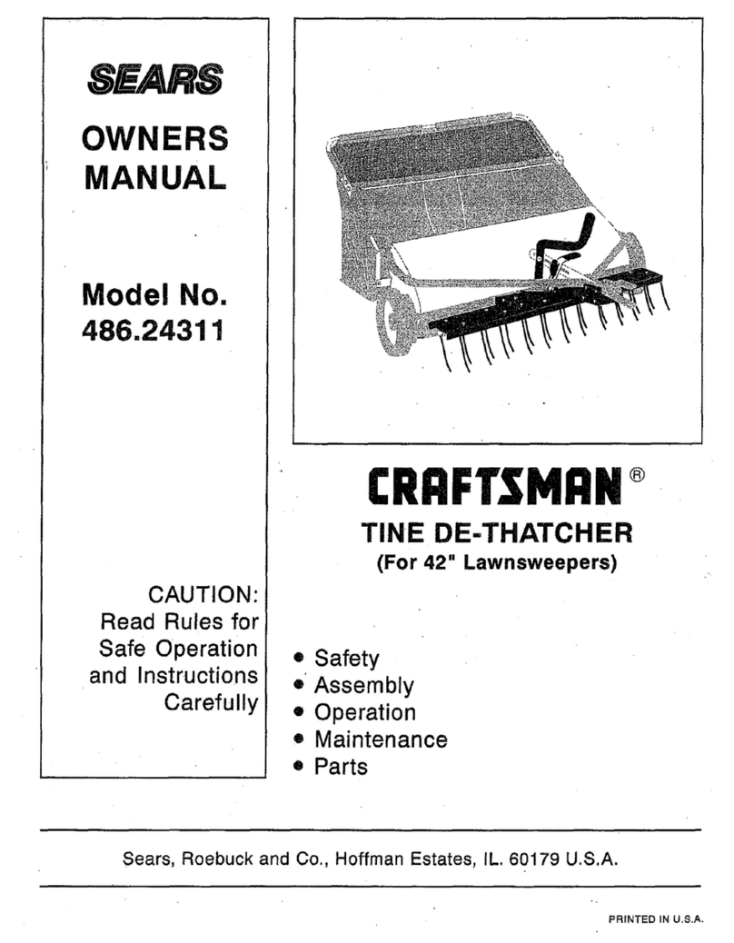 Craftsman 486.24311 owner's manual