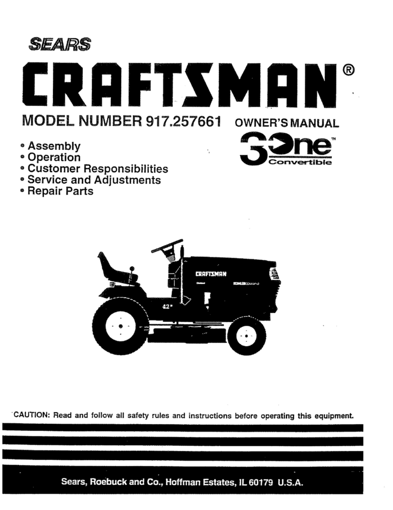 Craftsman 3One 917.257661 User manual