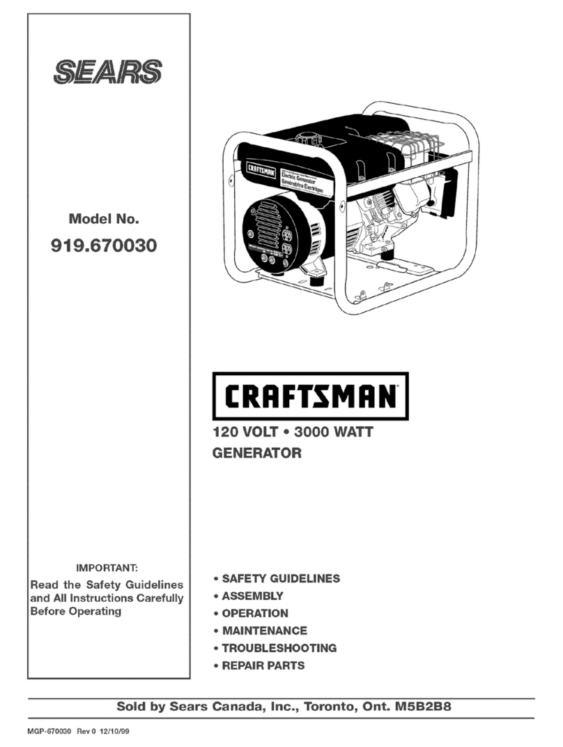 Craftsman 919.670030 User manual