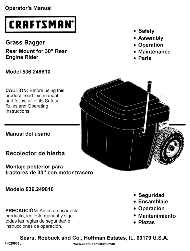 Craftsman 536.249810 Operator's manual