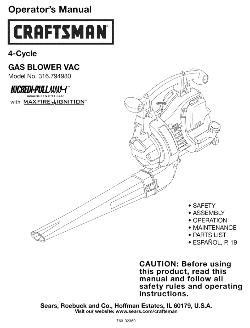 Craftsman INCREDI.PULL 316.794980 User manual
