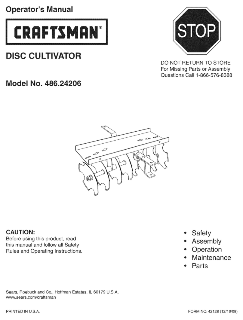 Craftsman 486.24206 Operator's manual