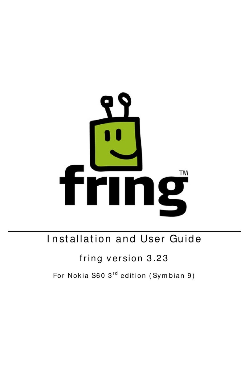 Nokia FRING version 3.23 User manual