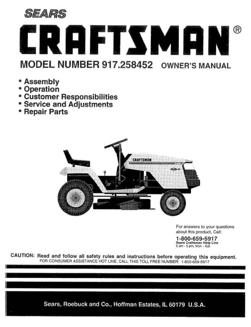Craftsman 917.258452 owner's manual