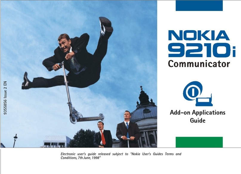 Nokia COMMUNICATOR 9210i User guide