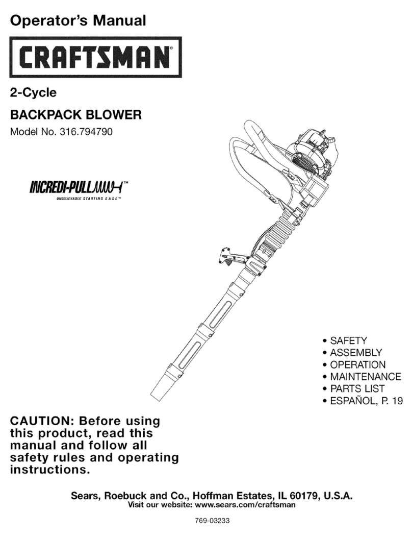Craftsman INCREDI.PULL 316.794790 User manual