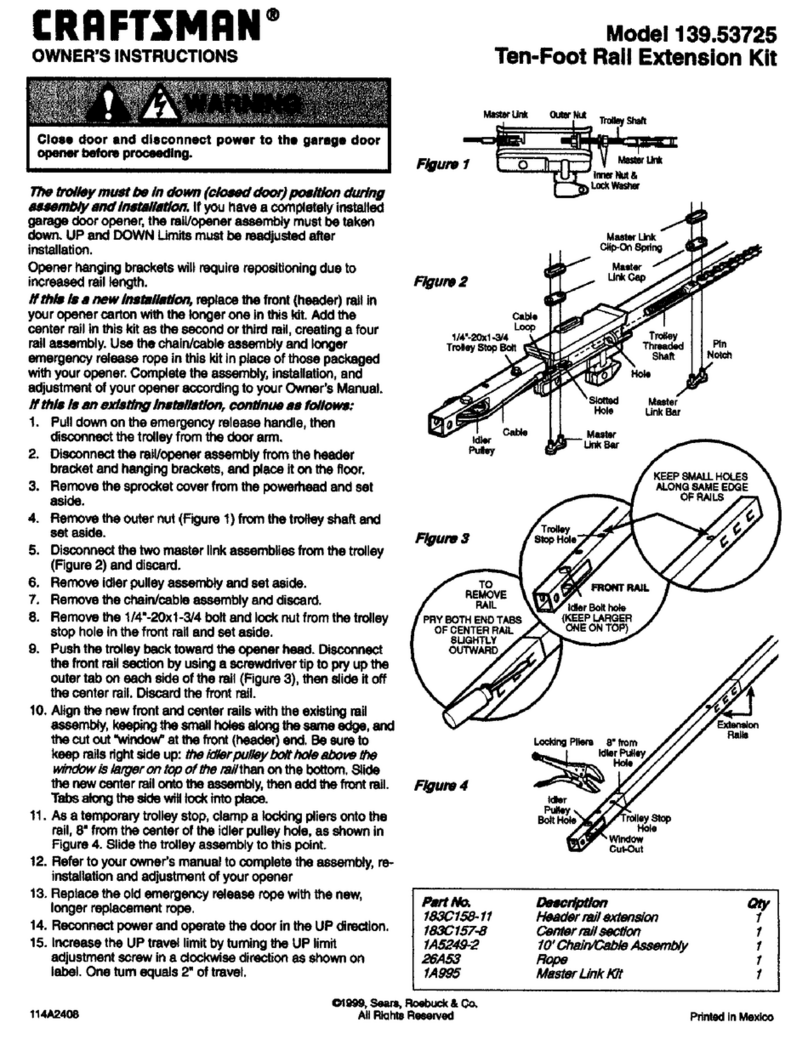 Craftsman 139.53725 User manual Craftsman 139.53725 User manual