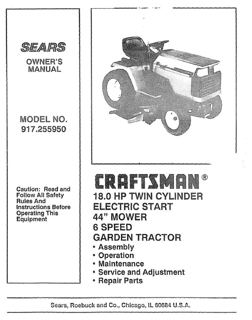 Craftsman 917.255950 owner's manual