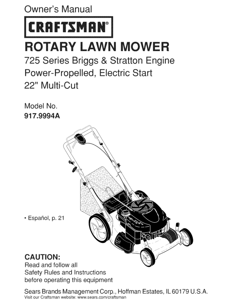 Craftsman 917.9994A User manual