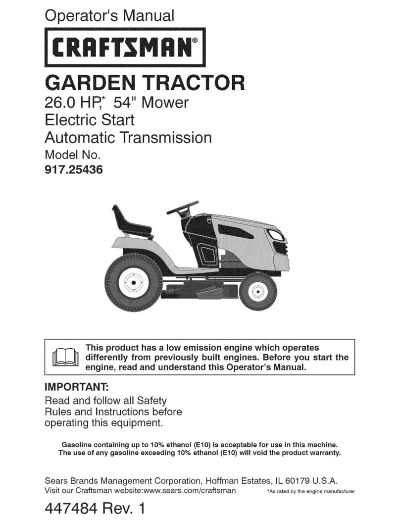Craftsman 917.25436 Operator's manual