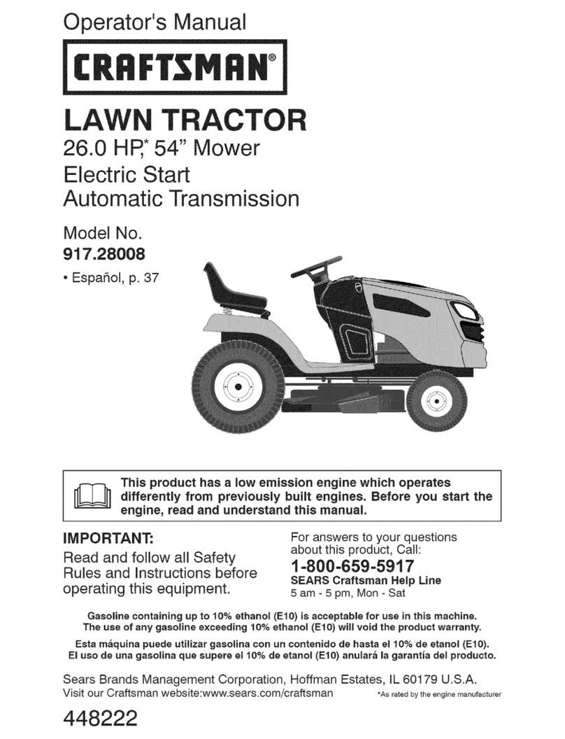 Craftsman 917.28008 Operator's manual