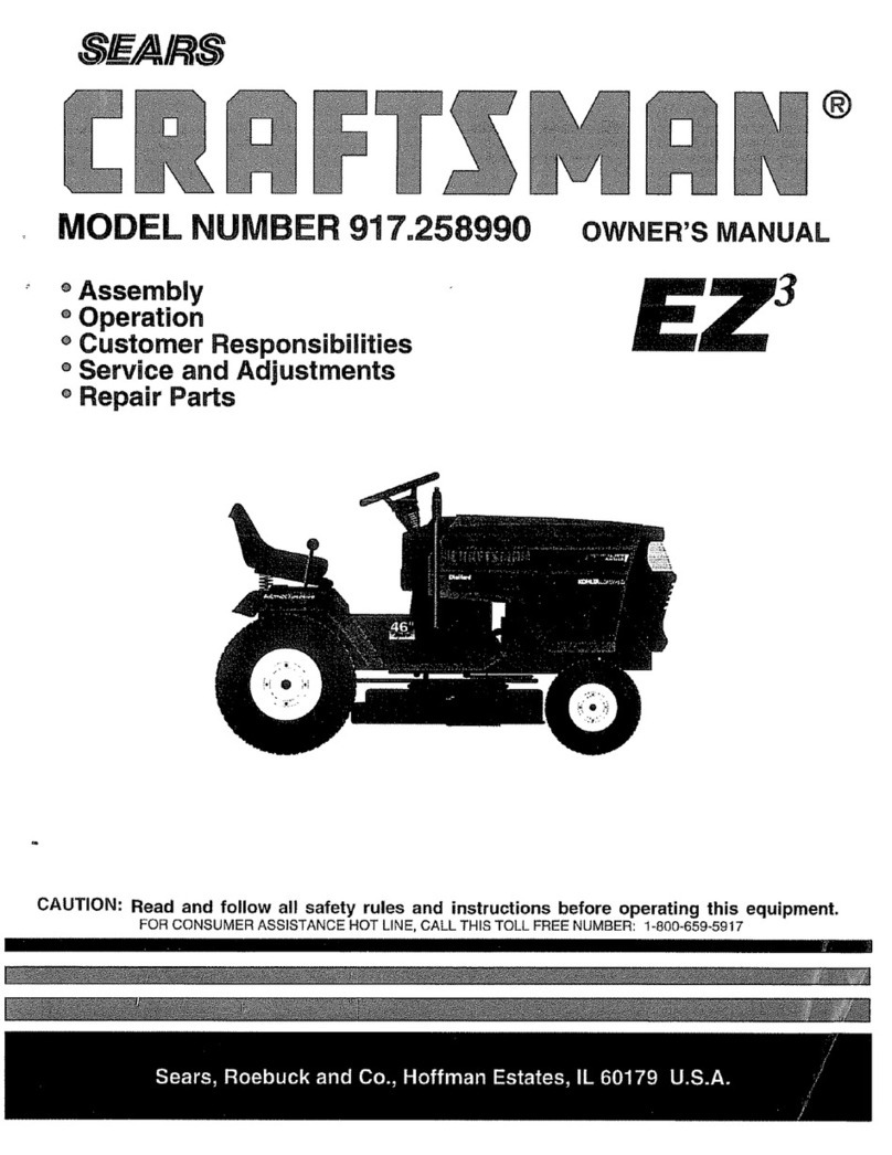 Craftsman EZ3 917.258990 owner's manual
