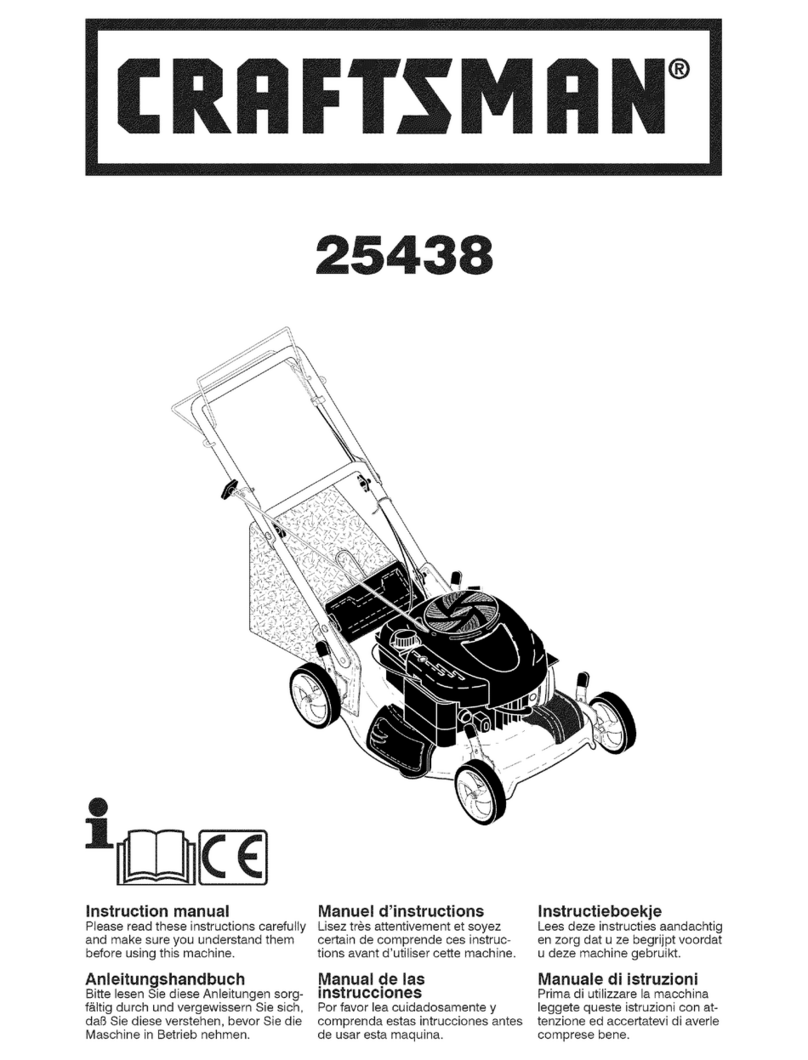 Craftsman 25438 instruction manual