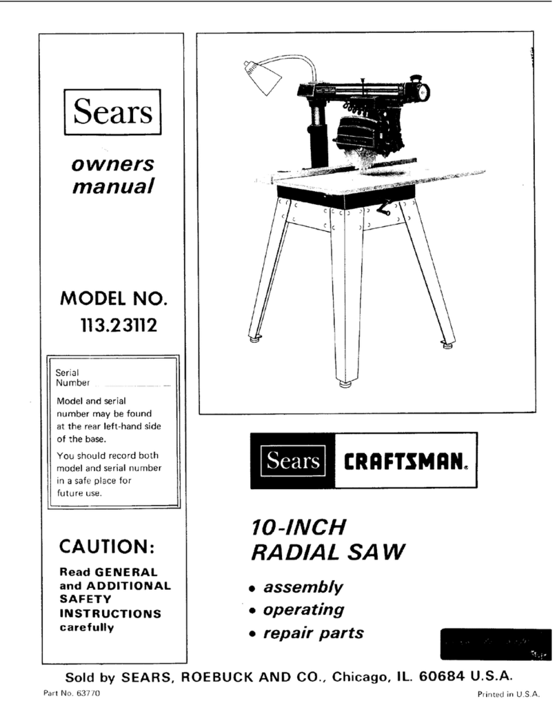 Craftsman 113.23112 User manual