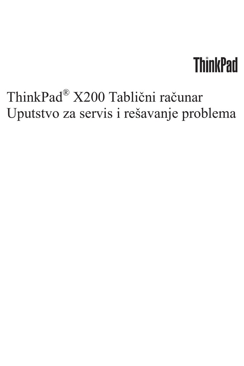 Lenovo ThinkPad X200 Tablet 7453 Guide