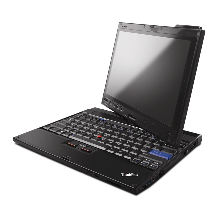 Lenovo ThinkPad X200 Tablet 7453 Training manual