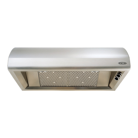 DCS Vent Hood ES30 Use and care guide