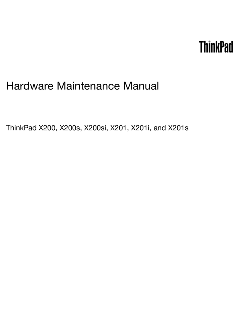 Lenovo THINKPAD X200S Hardware Maintenance Manual