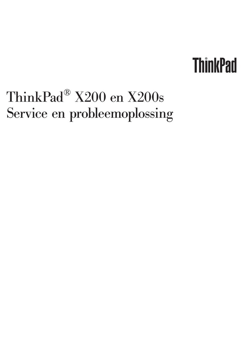 Lenovo THINKPAD X200S Setup guide
