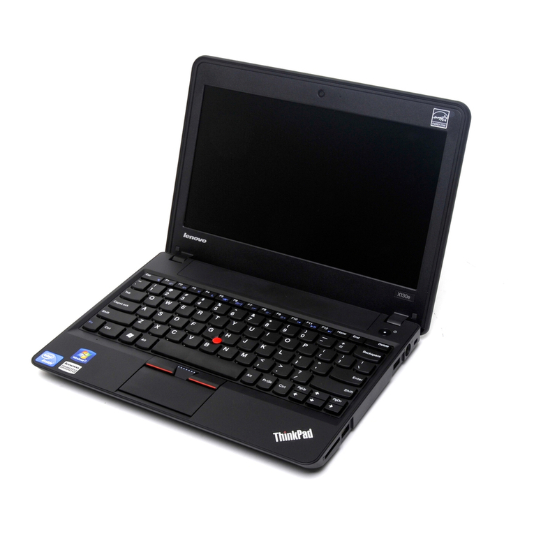 Lenovo ThinkPad X130e Quick start guide
